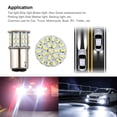 thumbnail image 5 of 4x 1157 BAY15D 50-SMD LED Tail Stop Brake Light Bulbs Super Bright 6000K White, 5 of 7