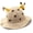 Khaki, variant on Toddler Hat Cute Giraffe Bucket Hat Sun Protection Hat Outdoor Camping Hat for 1-4 Years Boys Girls