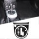 thumbnail image 4 of 3pcs Gear Shift Frame Trim Self-adhesive Waterproof Carbon Fiber Gear Shift Panel Decorative Sticker For Nissan 350z 2006-2009 Left Drive, 4 of 5