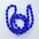 thumbnail image 2 of 10Strand Glass Beads Strands Faceted teardrop Blue 15x10mm Hole: 2mm about 48pcs/strand 27.56 inch(70cm), 2 of 2