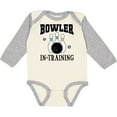 thumbnail image 3 of Inktastic Future Bowler in Training Bowling Gift Boys or Girls Long Sleeve Baby Bodysuit, 3 of 5