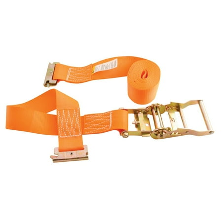 

Vestil 2PC Vestil STRAP-12-RE Ratcheting Cargo Strap With E-clip