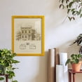 thumbnail image 6 of Estate and Plan III -Framed Print w/glass-Sunflower Yellow, 6 of 7