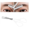 thumbnail image 4 of Recortadora de cejas y tijeras 2 en 1, tijeras profesionales para cejas con peine, navaja portátil para uso doméstico, herramienta de depilación y modelado para mujeres, 4 of 4