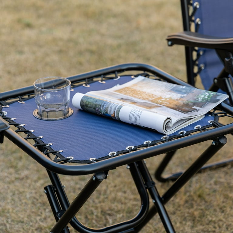Free Shipping! Outsunny Zero Gravity Chair Set with Folding Table