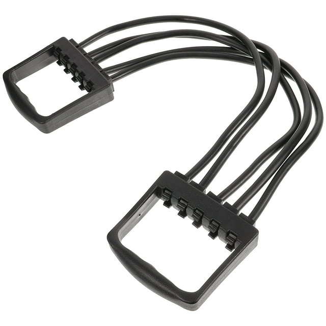 SEWACC Elastic Workout Bands Resistance Tube Bands for Exercise TPE Black Triceps Exercise Travel Exercise 1Pcs