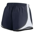 thumbnail image 3 of Women's Nike Navy New England Patriots Performance Tempo Shorts, 3 of 3