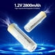 thumbnail image 2 of ENEGON Paquete de 8 Baterías Pilas Recargables Ni-MH AA, 1.2V 2800mAh Alta Capacidad de Doble A, Paquete de 8 Unidades, Baterías Recargables para Dispositivos Domésticos y Exteriores, 2 of 5