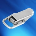 thumbnail image 2 of Compact Size Hasp Lock, Lock Catch, Impact Resistance For Machinery Furniture  Equipment Hardware And Electrical Equipment Stainless Steel 201, 2 of 8