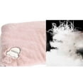 thumbnail image 3 of Krumba Lightweight Packable Down Feather Blanket Throw Quilt 550 Fill 2 IN 1 Pillow for Sofa Bedroom Pink, 3 of 3