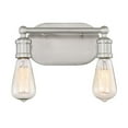thumbnail image 1 of Meridian M80011BN 2 Light Bath Bar streamlined - Brushed Nickel, 1 of 1