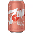 thumbnail image 3 of 7UP Caffeine Free Shirley Temple Pomegranate and Cherry Flavored Soda Pop, 12 fl oz cans, 6 pack + 1 Clazix Christmas Stickers for Kids, Christmas Party Favors Stocking Stuffers, 3 of 5