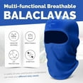 thumbnail image 2 of WuPing 6 Pack Sport Balaclavas, Ski Face Mask, Neck Gaiter Full Head Mask Face Cover, 6-Color Combination, 2 of 7