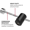 thumbnail image 6 of TOWSMART 1/4 in. Pin, Adjustable Coupler Lock, 1 in. to 3 in. Coupler Span - Chrome, 6 of 8