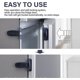thumbnail image 4 of Child Fridge Freezer Door Lock, Easy to Install and Use 3M VHB Adhesive, No Tools or Drills required (Gray), 4 of 4