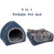 thumbnail image 5 of Cama de conejillo de Indias cueva acogedora casa de hámster escondite grande para conejo hurón erizo Chinchilla dragón barbudo nido de invierno accesorios de hámster Xemadio HMYH310, 5 of 7