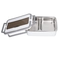 thumbnail image 3 of Heated Lunch Box,Electric Lunch Box Gray Food Warmer Electric Heating Lunch Box Smooth Operation, 3 of 9