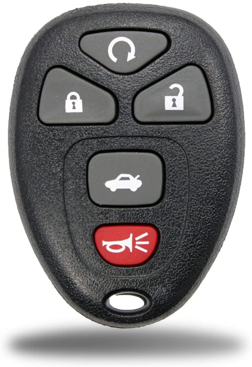 KeylessCanada © 1 New Keyless Entry 5 Button Remote Start Car Key Fob