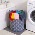 thumbnail image 3 of Laundry Baskets with Handles Toy Storage Basket Collapsible Cloth Multicolor for Bedroom Living Room, 3 of 7
