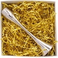 thumbnail image 3 of 3-Ply Crinkle Cut Shredded Paper, 2 lbs, Metallic Gold, 3 of 4