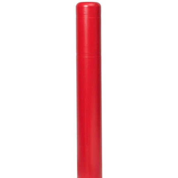 Innoplast Couverture de Borne Rouge 7 1/8 Pouces x 60 Pouces avec Bandes Réfléchissantes