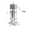 thumbnail image 2 of ALDKitchen Churro Maker | Manual Churro Machine for Commercial Use | Stainless Steel | 5L, 2 of 12