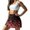 Candy Cane Bow, variant on Pzuqiu Purple Damask Womens Golf Skirts Built in Shorts Pockets Built-in Shorts,High Waisted,Athletic Mini Skirt,with Pockets,for Golf Active Sports Running Gym Training