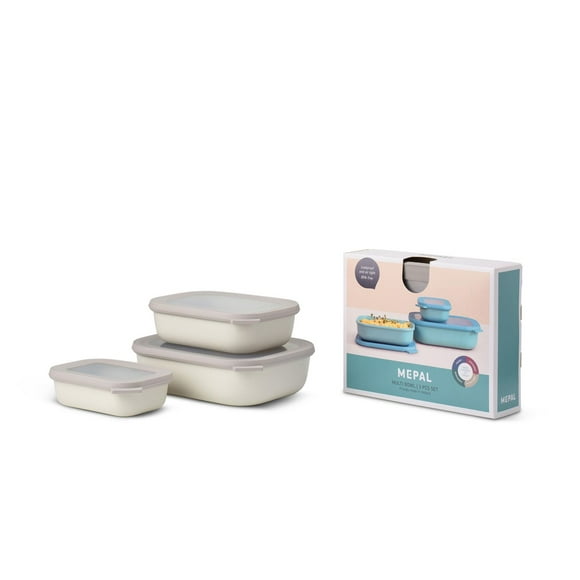 CIRQULA Bowl Set 3pc Rectangular
