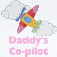 thumbnail image 2 of CafePress - Daddy's Co Pilot Girl's - Baby Light Bodysuit, Size Newborn - 24 Months, 2 of 4