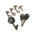 thumbnail image 5 of Motorcycle Rear Trunk Lock Set Tail Box Lock with Metal Hook with 2 Keys Professional Sturdy Replacement Accessory Kit for Scooter Motorbike, 5 of 8