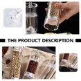 thumbnail image 5 of UPKOCH 8.3X2X2In Transparent Manual Salt Grinder Sleek Style For Home Gadget, 5 of 8