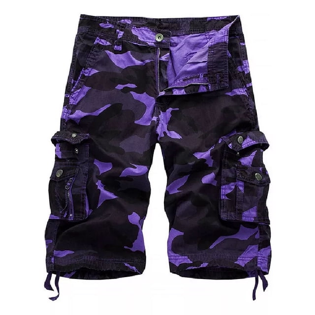Pantalones Cortos De Camuflaje De Talla Grande Para Hombre