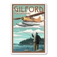 thumbnail image 2 of Gilford, New Hampshire, Float Plane and Fisherman, Lantern Press, Premium Playing Cards, 52 Card Deck with Jokers, USA Made, 2 of 5