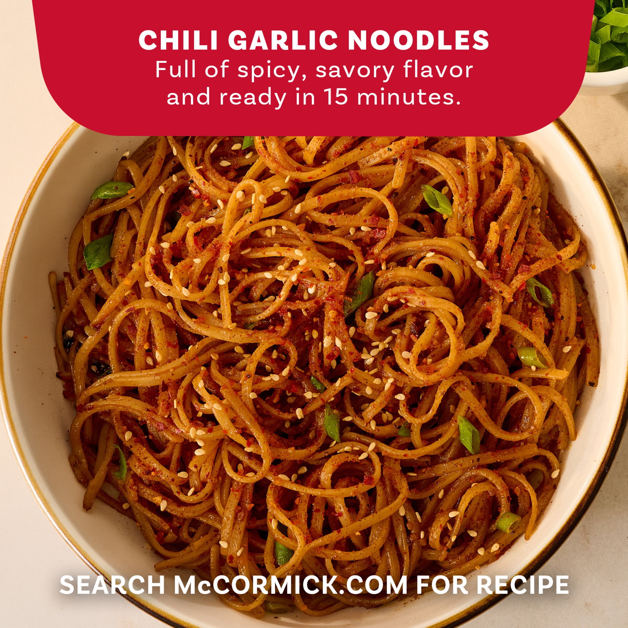 (3 pack) McCormick Chili Garlic Seasoning, 5.22 oz Bottle