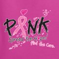 thumbnail image 6 of Wild Bobby, Ribbon Pink Spread the Hope Find the Cure USA Flag Sleeve Breast Cancer Awareness Men Tee, Fuchsia, X-Large, 6 of 6
