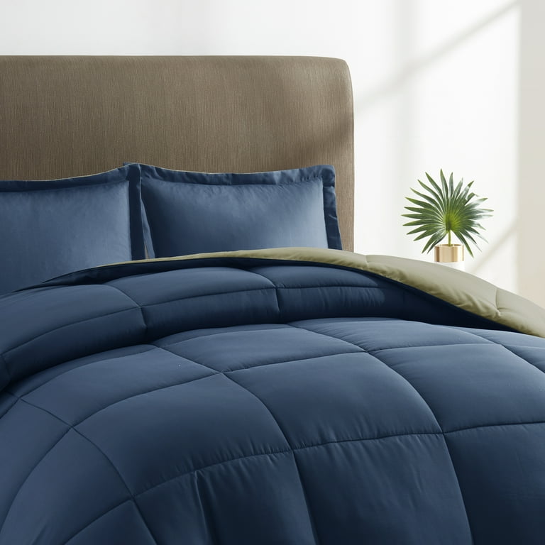 Nestl King Size 3-Piece Reversible Down Alternative Comforter Set