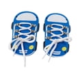 thumbnail image 2 of LeeQinersw Busy Board DIY Part Activity Shoe Tying Practice for Kids Toddler Boys Girls 1 Pair, 2 of 6
