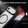 thumbnail image 3 of [PST] iPhone 17 Air Case, Transparent Hard PC Hybrid Back Cover with Magnetic MagSafe Compatible, 3 of 4