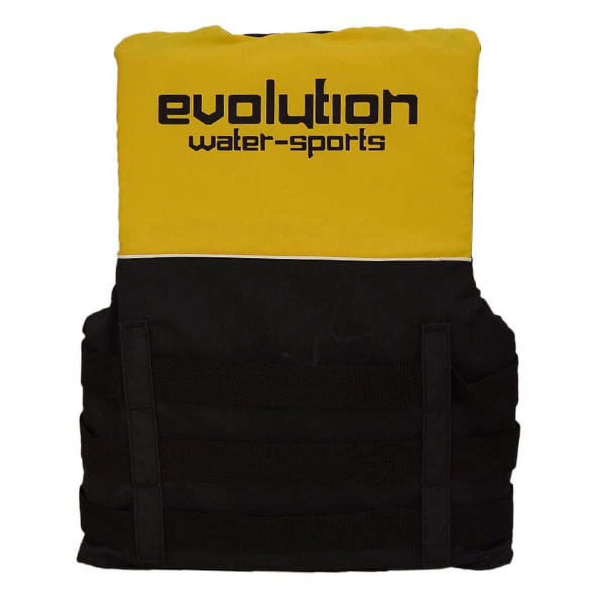 Evolution Boat Life Jacket 112232-300-010-13 | Adult XS Yellow Black