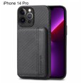 thumbnail image 2 of Funda para portatarjetas Flip Clip para teléfono celular PU Ranuras para tarjetas Funda magnética a prueba de golpes para iP14 Pro Zhivalor CPB-SSW1058-1, 2 of 5