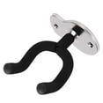 thumbnail image 4 of Soporte de gancho para colgar en la pared para guitarra, soporte de Metal Universal para ukelele, violín, sala de estudio, plata esmerilada, 4 of 12