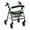 Clover Rainbow, variant on HELLHERO Starry Forest Backrest Covers and Walker Seat Cover for Unisex Machine Washable for Elderly