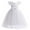 White, variant on Girls Dresses Flower Girl Dress Party Dress Girls Long Dress Feather Sleeves Children Dress Sequin Princess Clothes