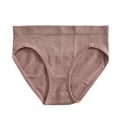 thumbnail image 1 of Clearance Sale 2025 Plus Size Intimates for Women for casual, Women Mid Waist Solid Color Ribbed Cotton File Sexy Breathable Seamless Briefs Panties, Comfortable underwear for women, 1 of 3