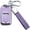 Purple, variant on Key Fob Cover Compatible with Honda Accord Civic CRV HRV CRZ Fit Odyssey Passport Pilot Keychain Case Holder Protector,Black