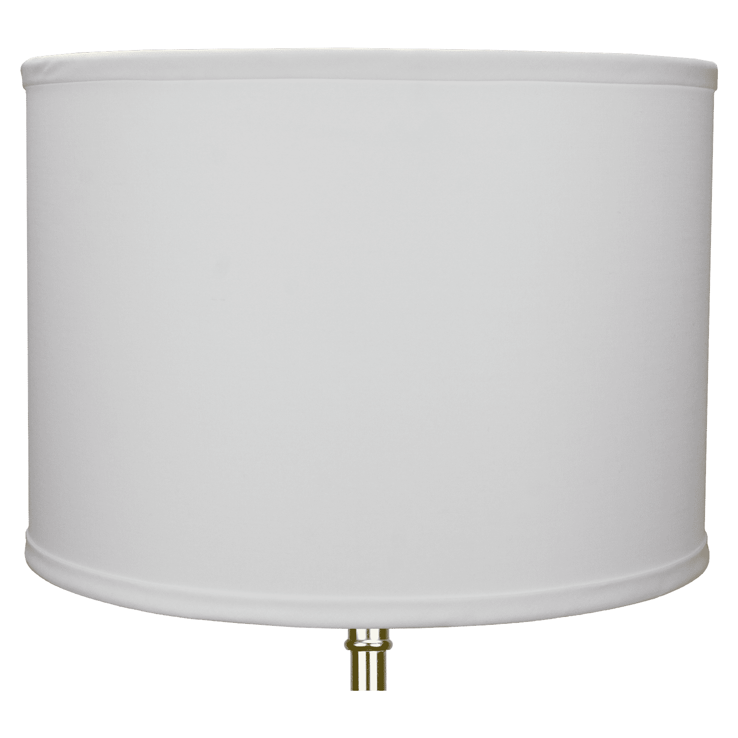 Fenchel Shades | 14" Top Diameter x 14" Bottom Diameter x 10 Height, (Washer/Spider Attachment) Drum Lamp Shade - (Linen White)