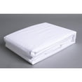 thumbnail image 2 of Sleep & Beyond 100% Organic Cotton 300TC Sateen Duvet Cover Set, Super King 112x100", Crisp White, 2 of 19