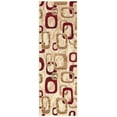 thumbnail image 7 of L'Baiet Harlow Brown Geometric 5' x 7' Rug, 7 of 7