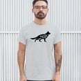 thumbnail image 3 of Tee Hunt When I Needed a Hand I Found a Paw T-Shirt Dog Lover Rescue Adopt Men's Tee, Ash Gray, X-Large, 3 of 5