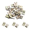 thumbnail image 2 of Unique Bargains 20 Pcs 19 x 12 x 6mm Clips à Ressort en U Écrous de Vitesse pour Garde-Boue de Voiture, 2 of 2